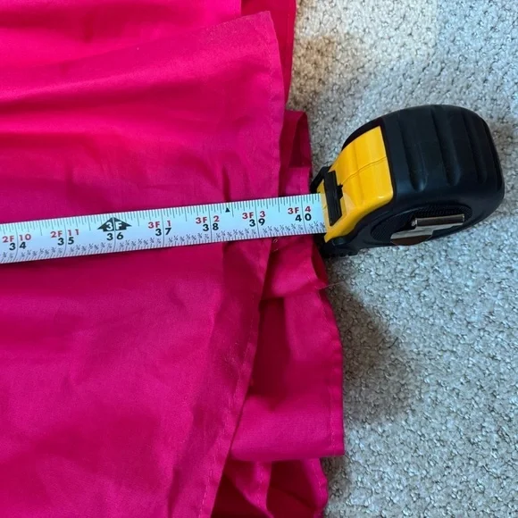 NWT Neithan Herbert Dalia Pink Asymmetrical Dress Size Small Hot Pink - Picture 11 of 11